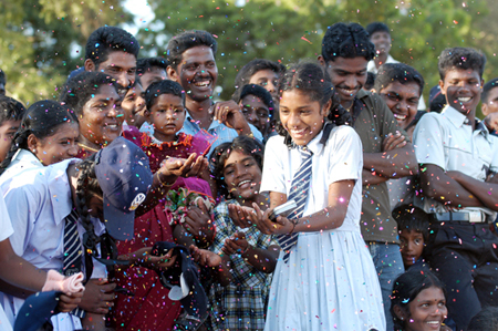 59 Funny How clown show Sri Lanka